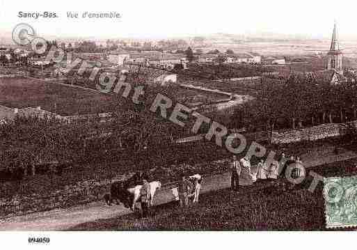 Ville de SANCY, carte postale ancienne Ville de SANCY, carte postale ancienne
