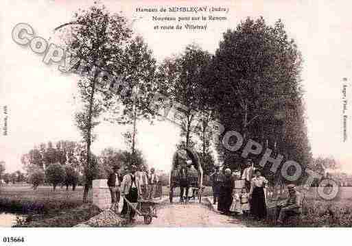 Ville de SEMBLECAY, carte postale ancienne