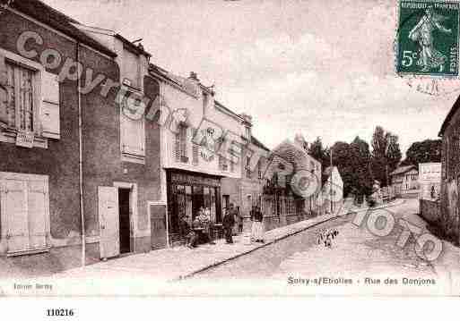 Ville de SOISYSURSEINE, carte postale ancienne