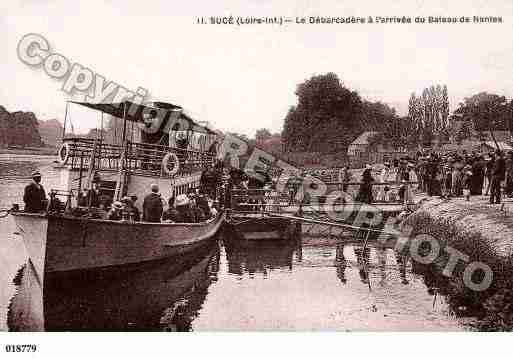 Ville de SUCESURERDRE, carte postale ancienne