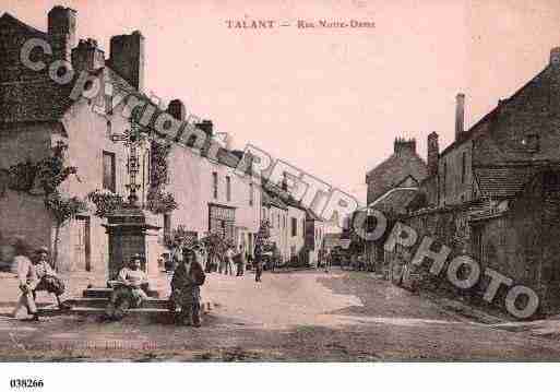 Ville de TALANT, carte postale ancienne