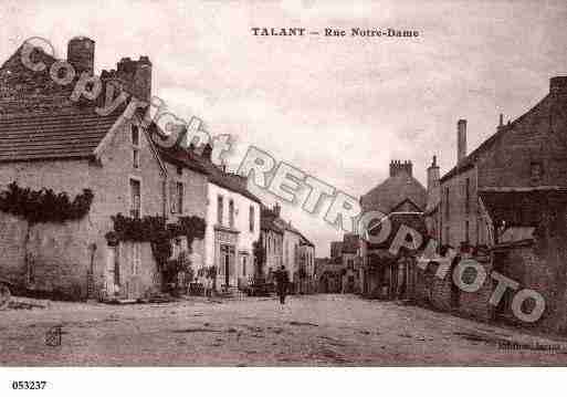 Ville de TALANT, carte postale ancienne