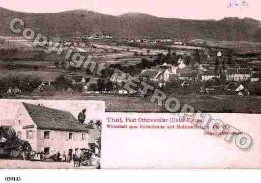 Ville de THALMARMOUTIER, carte postale ancienne