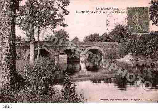 Ville de TORCHAMP, carte postale ancienne