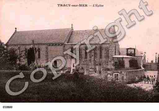 Ville de TRACYBOCAGE, carte postale ancienne