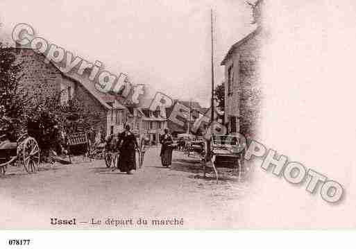 Ville de USSEL, carte postale ancienne Ville de USSEL, carte postale ancienne