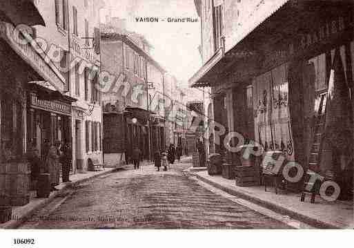 Ville de VAISONLAROMAINE, carte postale ancienne