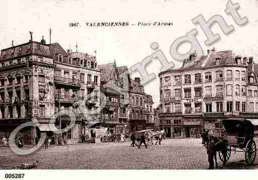 Ville de VALENCIENNES, carte postale ancienne