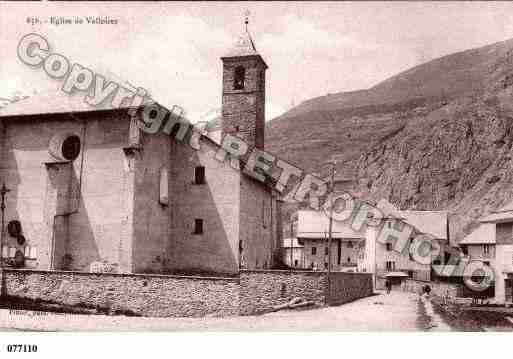 Ville de VALLOIRE, carte postale ancienne