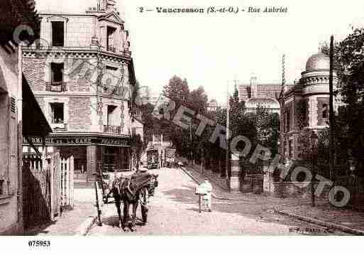 Ville de VAUCRESSON, carte postale ancienne