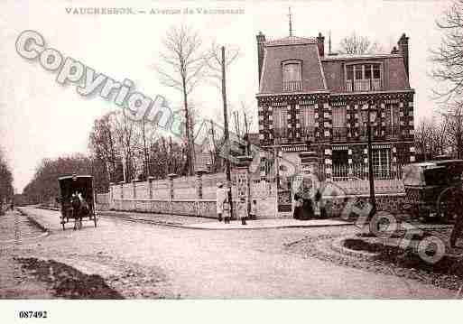 Ville de VAUCRESSON, carte postale ancienne