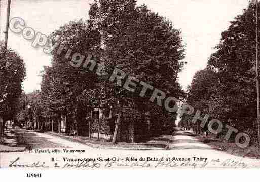 Ville de VAUCRESSON, carte postale ancienne