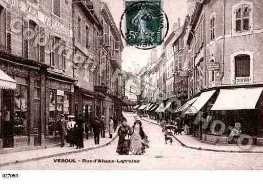 Ville de VESOUL, carte postale ancienne