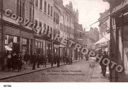 Ville de VESOUL, carte postale ancienne