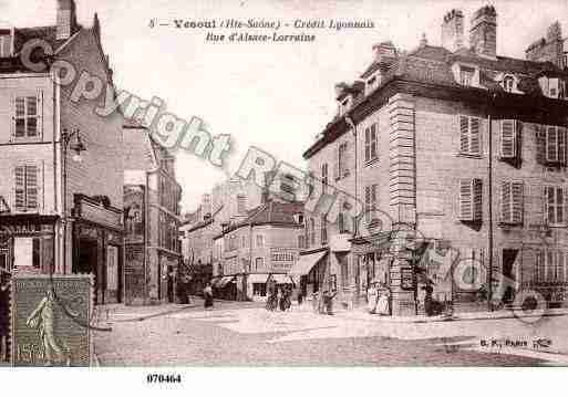 Ville de VESOUL, carte postale ancienne