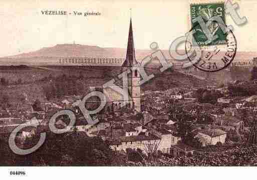 Ville de VEZELISE, carte postale ancienne