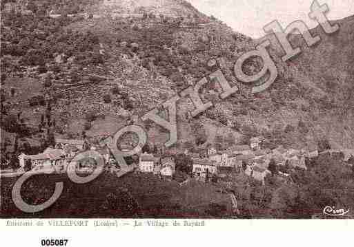 Ville de VILLEFORT, carte postale ancienne Ville de VILLEFORT, carte postale ancienne