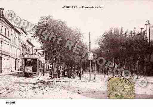 Ville de ANGOULEME, carte postale ancienne