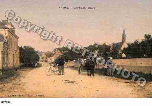 Ville de ARTINS, carte postale ancienne