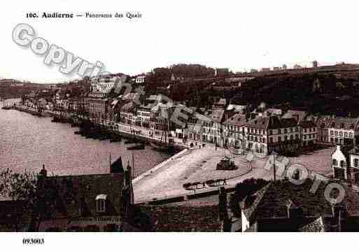 Ville de AUDIERNE, carte postale ancienne