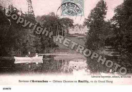 Ville de BACILLY, carte postale ancienne