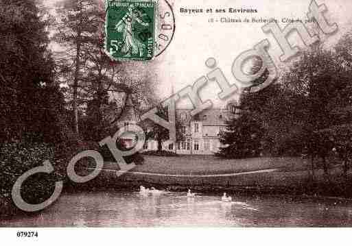 Ville de BARBEVILLE, carte postale ancienne