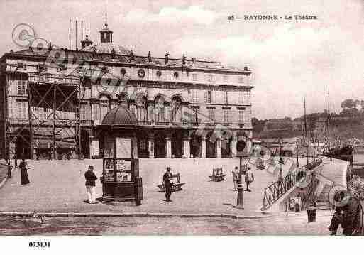 Ville de BAYONNE, carte postale ancienne