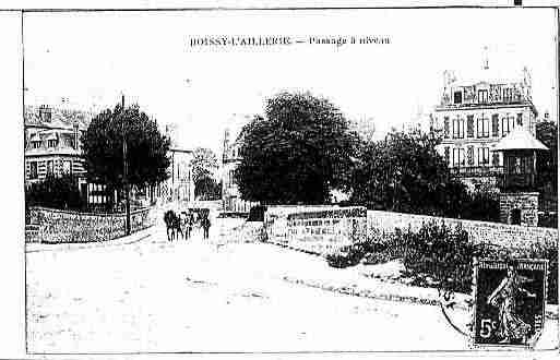 Ville de BOISSYL'AILLERIE, carte postale ancienne