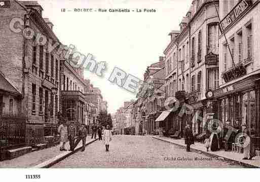 Ville de BOLBEC, carte postale ancienne