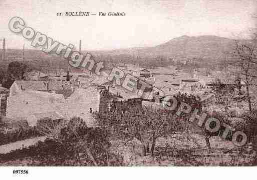 Ville de BOLLENE, carte postale ancienne