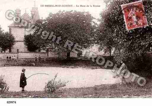 Ville de BREUILBOISROBERT, carte postale ancienne