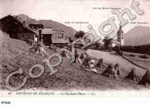 Ville de BRIANCON, carte postale ancienne