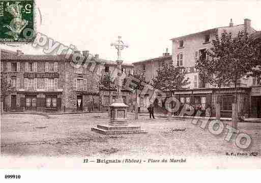 Ville de BRIGNAIS, carte postale ancienne