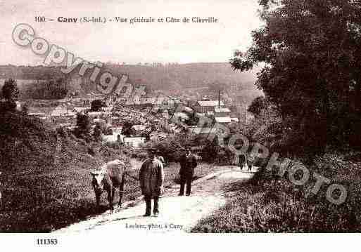 Ville de CANYBARVILLE, carte postale ancienne