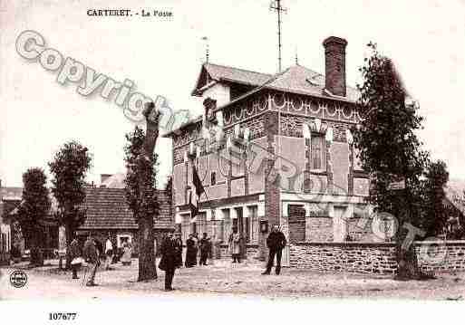 Ville de CARTERET, carte postale ancienne