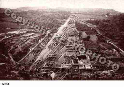 Ville de CHAUMARD, carte postale ancienne