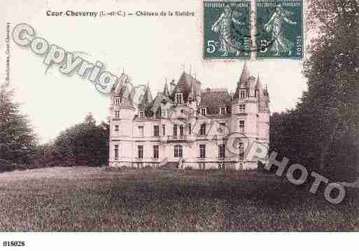 Ville de CHEVERNY, carte postale ancienne