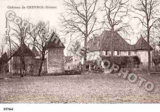 Ville de CHEVROZ, carte postale ancienne