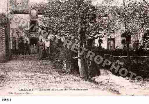 Ville de CHEVRYSOUSLEBIGNON, carte postale ancienne