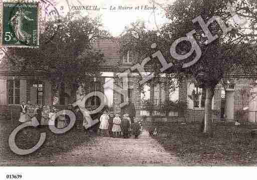 Ville de CORNEUIL, carte postale ancienne