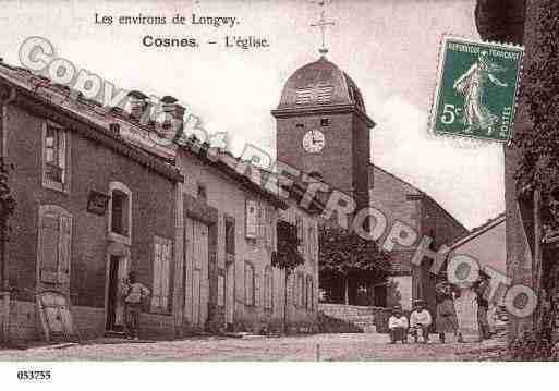Ville de COSNESETROMAIN, carte postale ancienne
