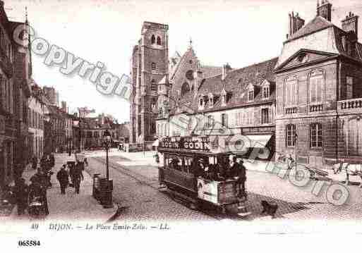 Ville de DIJON, carte postale ancienne