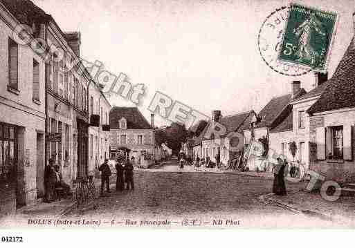 Ville de DOLUSLESEC, carte postale ancienne