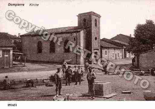 Ville de DOMPIERREAUXBOIS, carte postale ancienne