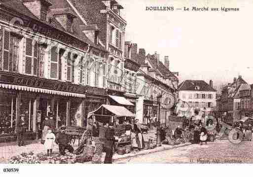 Ville de DOULLENS, carte postale ancienne