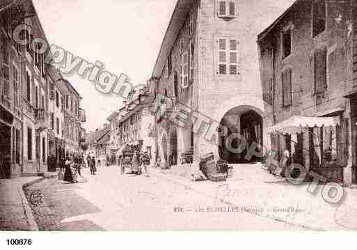 Ville de ECHELLES(LES), carte postale ancienne