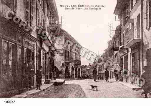 Ville de ECHELLES(LES), carte postale ancienne