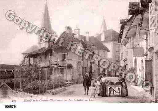 Ville de ECHELLES(LES), carte postale ancienne