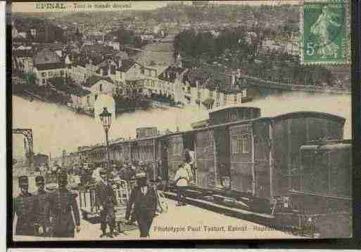 Ville de EPINAL, carte postale ancienne