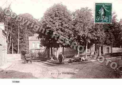 Ville de EU, carte postale ancienne